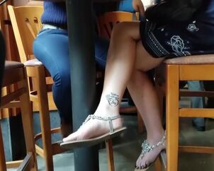 Candid soles at blessed hour